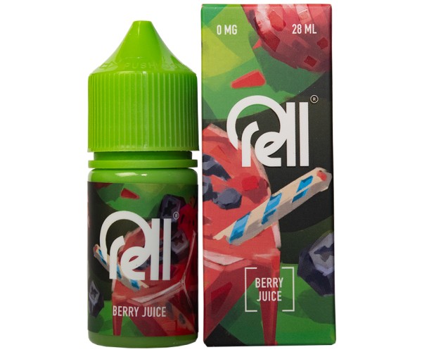 Жидкость RELL GREEN Berry Juice / Ягодный сок 0% 28 мл