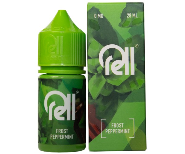 Жидкость RELL GREEN Frost Peppermint / Морозная Перечная Мята 0% 28 мл