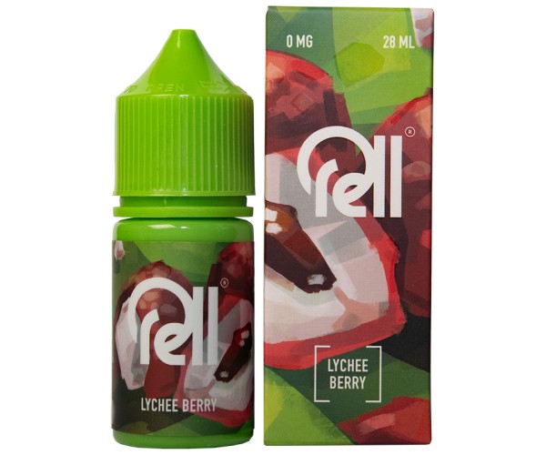 Жидкость RELL GREEN Lychee Berry / Личи Ягода 0% 28 мл