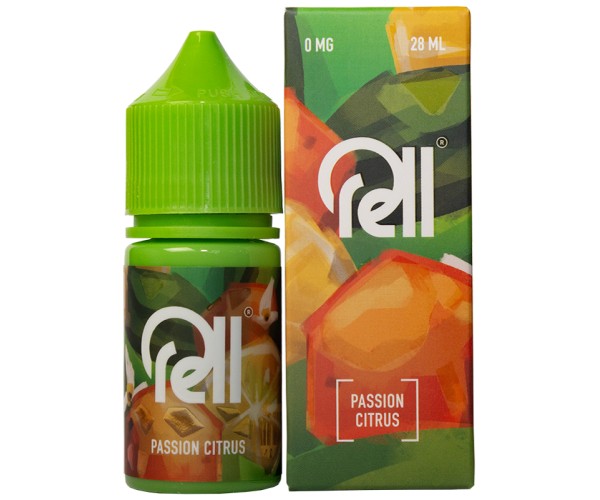 Жидкость RELL GREEN Passion Citrus / Маракуйя-Цитрус 0% 28 мл