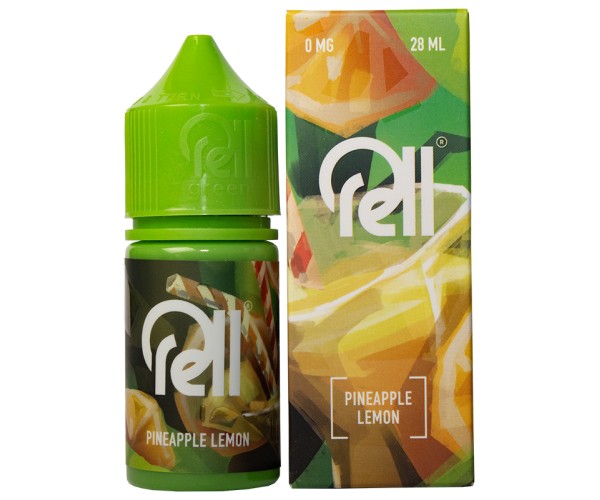 Жидкость RELL GREEN Pineapple Lemon / Ананас-Лимон 0% 28 мл