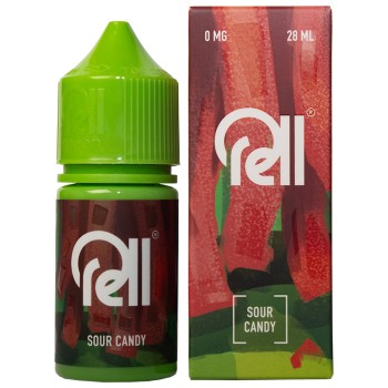 Жидкость RELL GREEN Sour Candy / Кислая Конфета 0% 28 мл