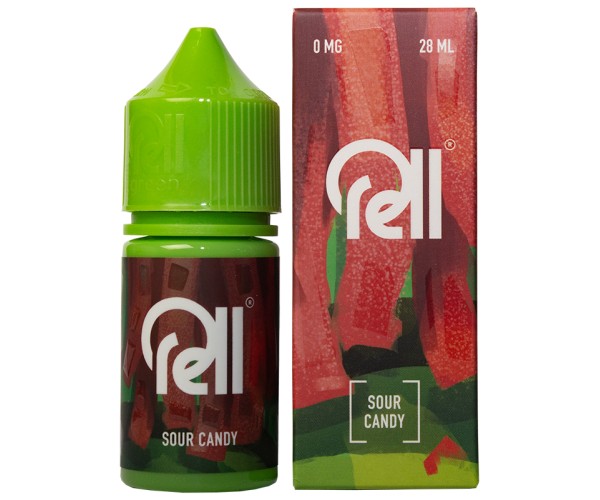 Жидкость RELL GREEN Sour Candy / Кислая Конфета 0% 28 мл