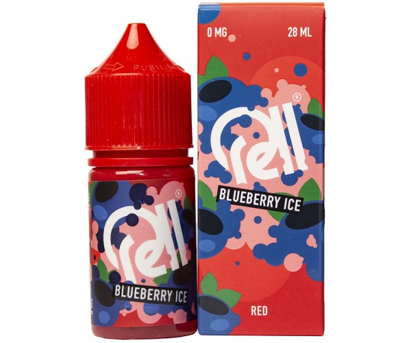 Жидкость RELL LOW COST Blueberry Ice / Черника со льдом 0% 28 мл