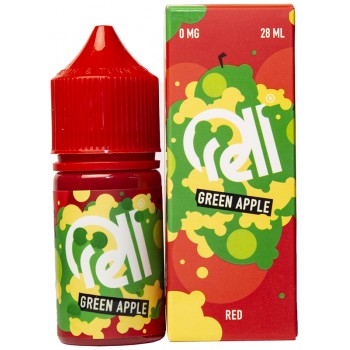 Жидкость RELL LOW COST Green Apple / Зеленое Яблоко 0% 28 мл