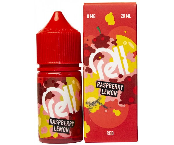 Жидкость RELL LOW COST Raspberry Lemon / Малина, Лимон 0% 28 мл