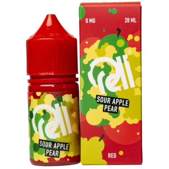 Жидкость RELL LOW COST Sour Apple Pear / Кислое Яблоко, Груша 0% 28 мл