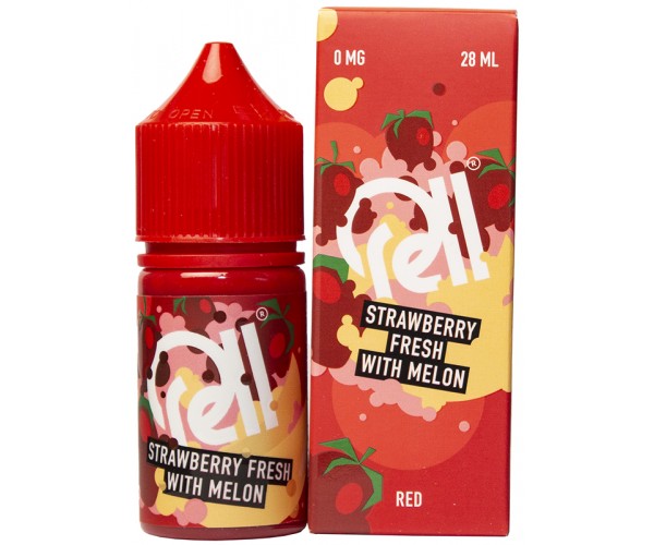 Жидкость RELL LOW COST Strawberry Fresh With Melon / Клубничный сок с дыней 0% 28 мл