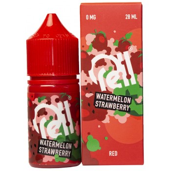 Жидкость RELL LOW COST Watermelon Strawberry / Арбуз, Клубника 0% 28 мл