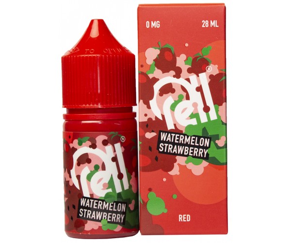 Жидкость RELL LOW COST Watermelon Strawberry / Арбуз, Клубника 0% 28 мл