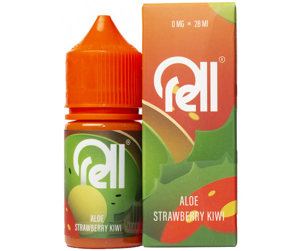 Жидкость RELL ORANGE Aloe Strawberry Kiwi/Алоэ, Клубника, Киви 0% 28 мл