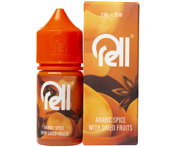 Жидкость RELL ORANGE Arabic Spice With Dried Fruits/Арабские пряности с сухофруктами 0% 28 мл