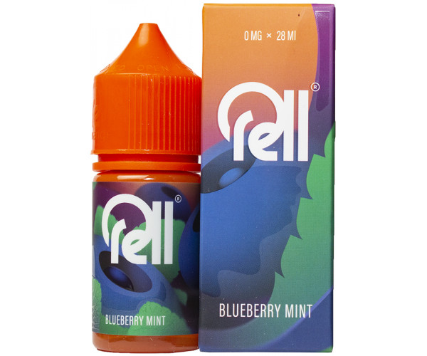 Жидкость RELL ORANGE Blueberry Mint/Черника, Мята 0% 28 мл