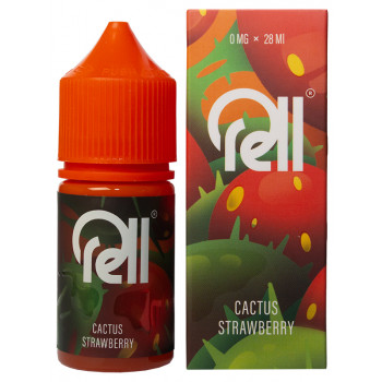 Жидкость RELL ORANGE Cactus Strawberry/Кактус, Клубника 0% 28 мл