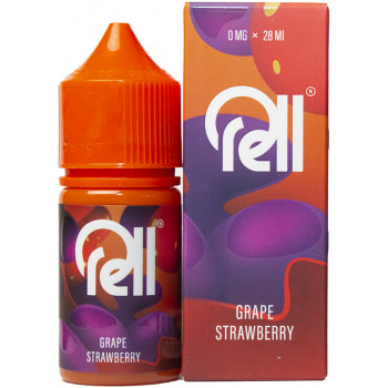 Жидкость RELL ORANGE Grape Strawberry/Виноград, Клубника 0% 28 мл