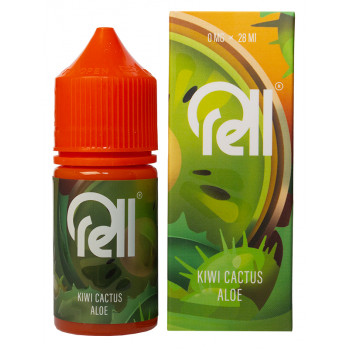 Жидкость RELL ORANGE Kiwi Cactus Aloe/Киви, Кактус, Алоэ 0% 28 мл