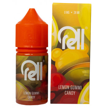 Жидкость RELL ORANGE Lemon Gummi Candy/Лимон, Жевательные мишки, Леденец 0% 28 мл