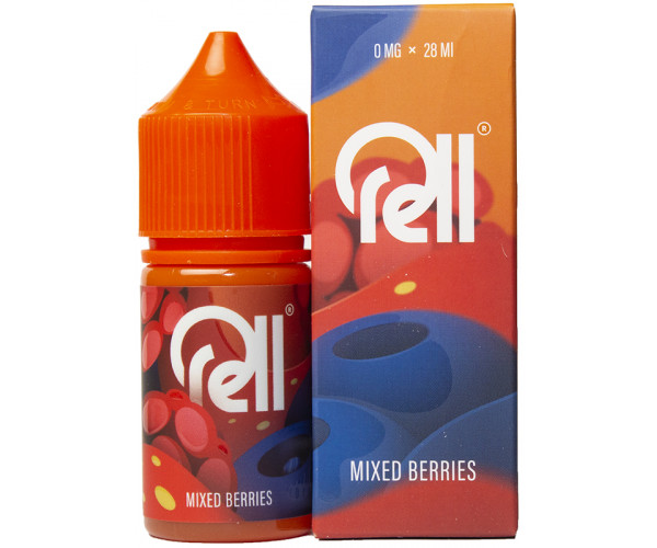 Жидкость RELL ORANGE Mixed Berries/Ягодный микс 0% 28 мл