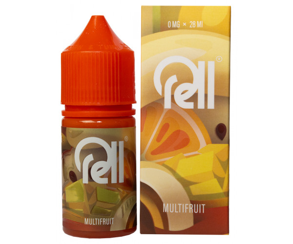 Жидкость RELL ORANGE Multifruit/Мультифрукт 0% 28 мл