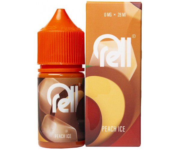 Жидкость RELL ORANGE Peach Ice/Ледяной персик 0% 28 мл