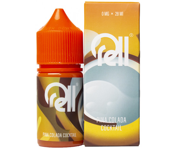 Жидкость RELL ORANGE Pina Colada Cocktail/Коктейль Пина Колада 0% 28 мл