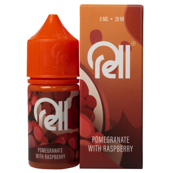 Жидкость RELL ORANGE Pomegranate With Raspberry/Гранат, Малина 0% 28 мл