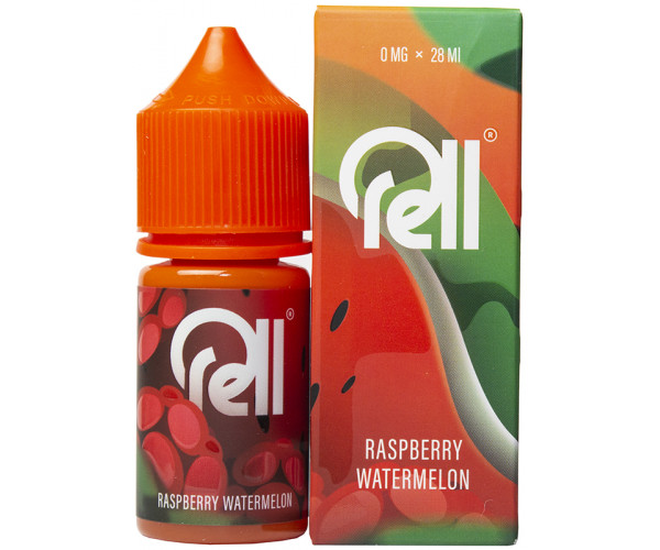 Жидкость RELL ORANGE Raspberry Watermelon/Малина, Арбуз 0% 28 мл