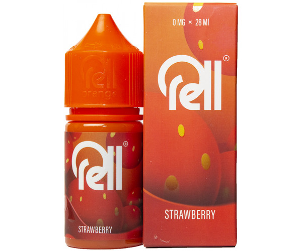 Жидкость RELL ORANGE Strawberry/Клубника 0% 28 мл