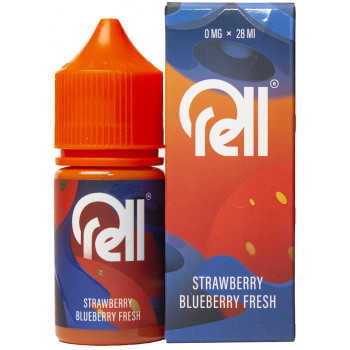 Жидкость RELL ORANGE Strawberry Blueberry Fresh/Клубнично-черничный фреш 0% 28 мл