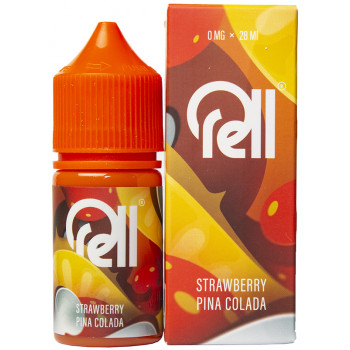 Жидкость RELL ORANGE Strawberry Pina Colada/Клубничная Пина Колада 0% 28 мл