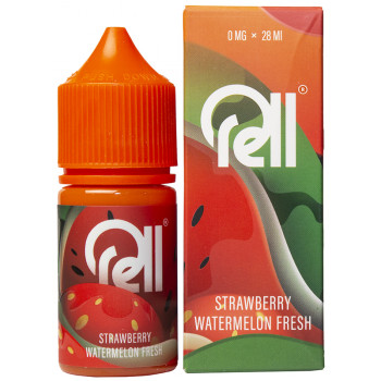 Жидкость RELL ORANGE Strawberry Watermelon Fresh/Клубнично-арбузный фреш 0% 28 мл