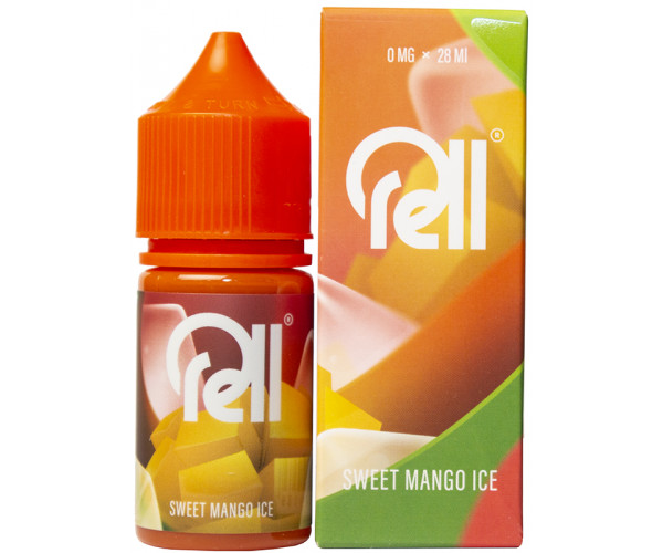 Жидкость RELL ORANGE Sweet Mango Ice/Ледяной сладкий манго 0% 28 мл